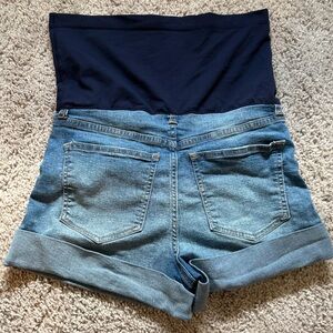 Maternity Jean Shorts